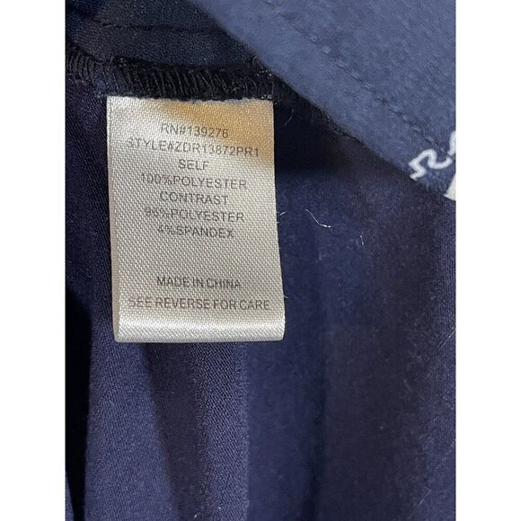 DR2 by Daniel Rainn Women's Sz Med Short Cap Sleeves Multicolor Blouse Tunic - Picture 5 of 6